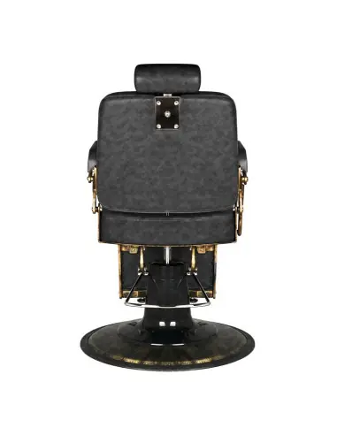 BOSS Barber Chair Oude Zwarte Lederen Legende – Vintage & Precisie Pro