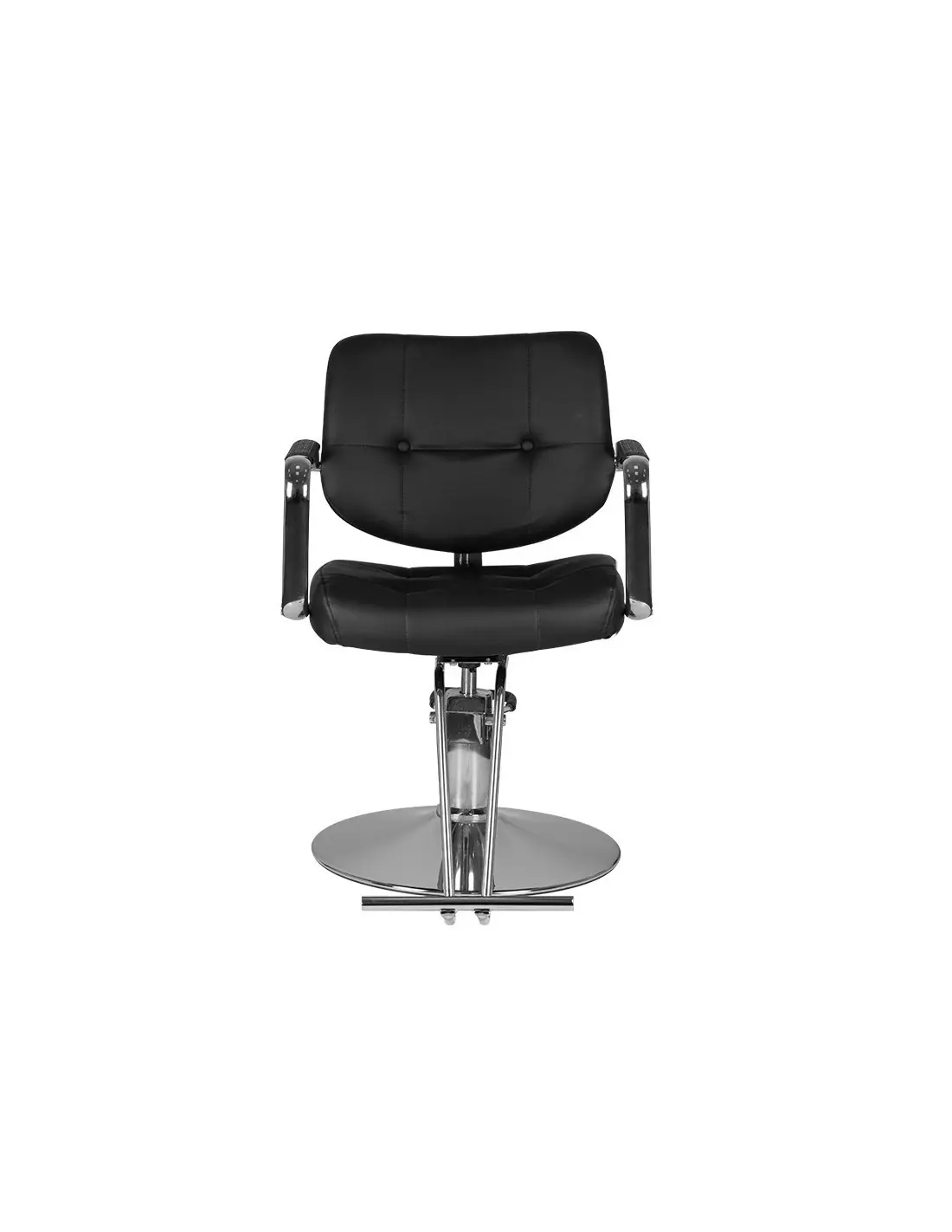 Vigo black hairdressing chair {attributes}
