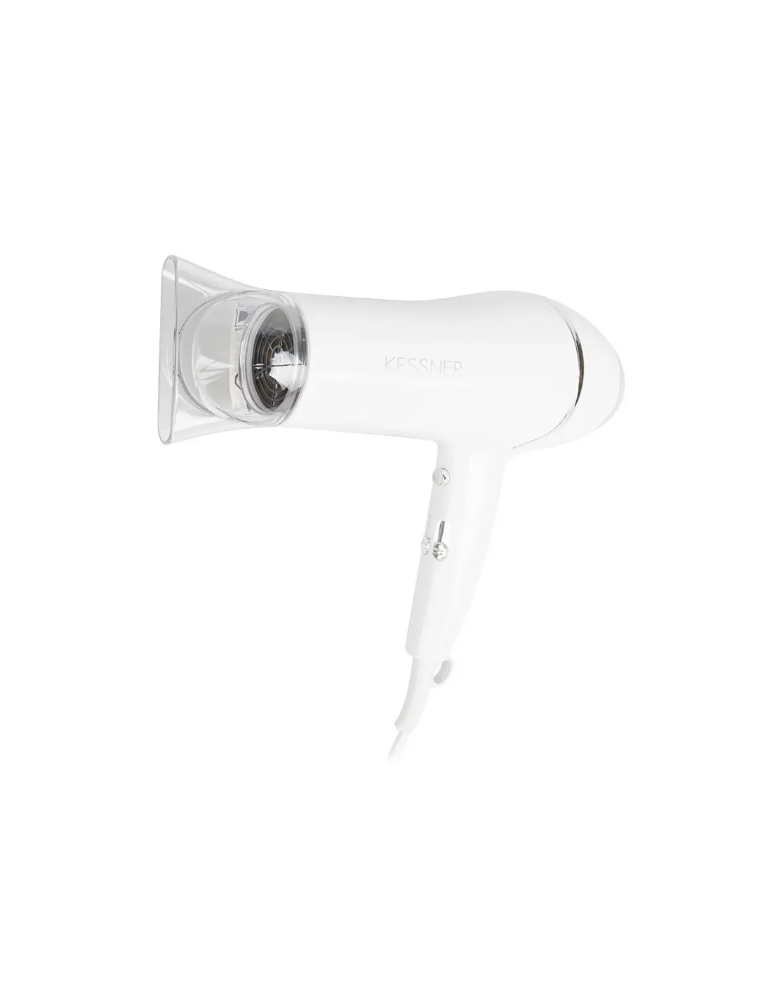Sèche-cheveux-linge kessner professionnel 2100w blanc 