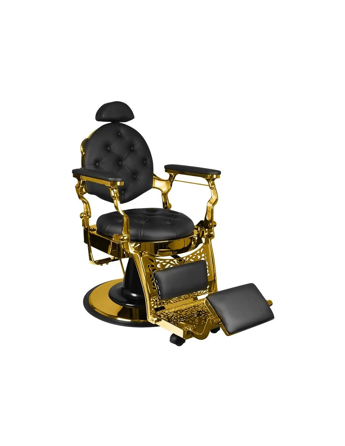 Silla de barbero Giulio o negra