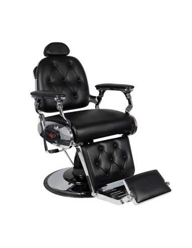 Francesco black barber chair