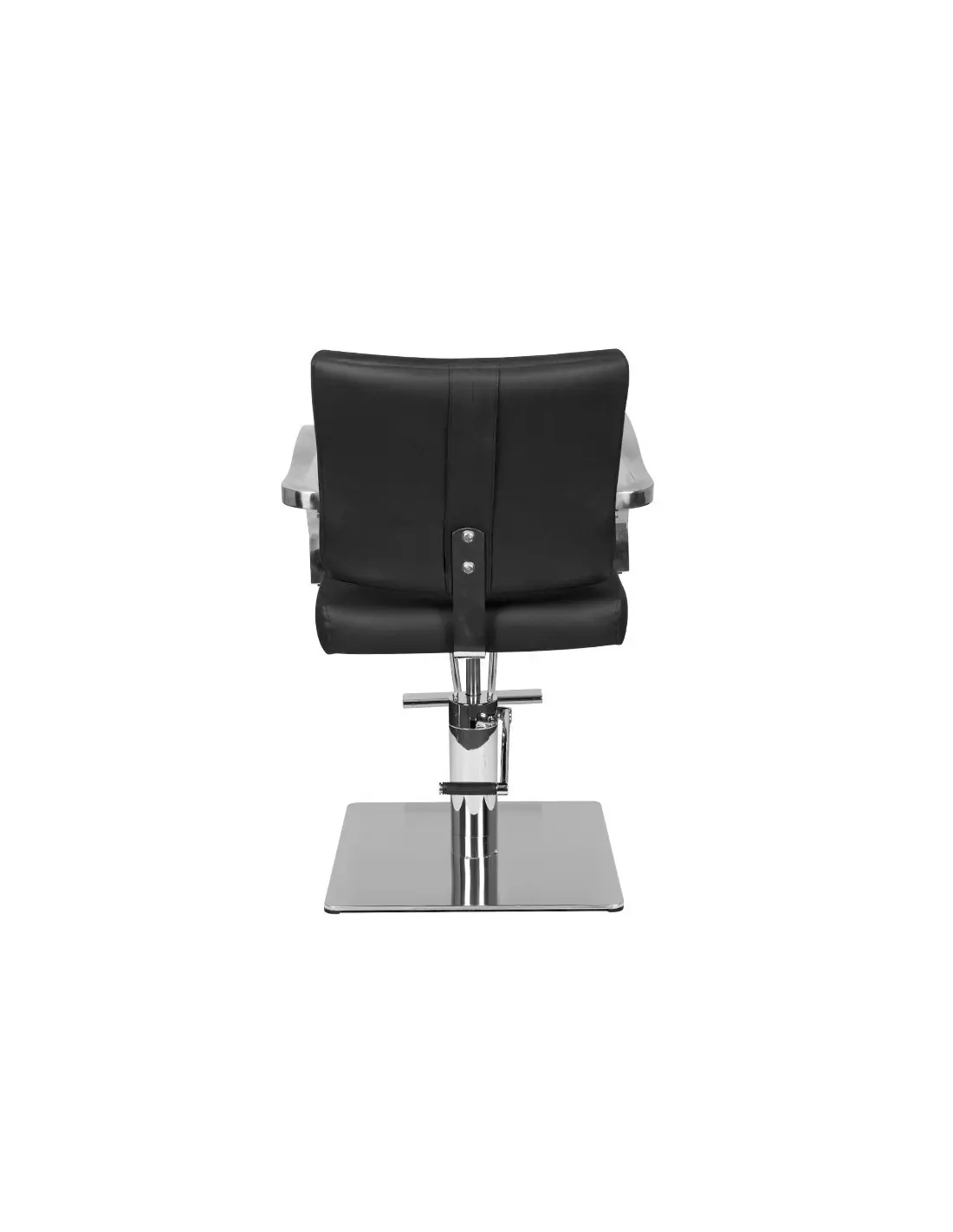 Lyon black hairdressing chair {attributes}
