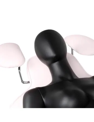 Sillón de tratamiento de pestañas rosa Ivette 