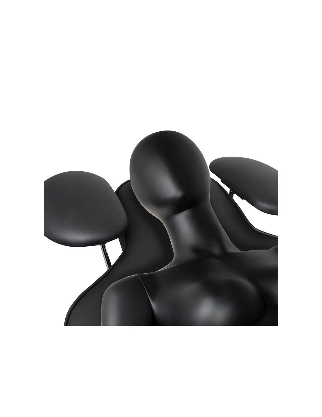 Fauteuil de soin des cils ivette noir 