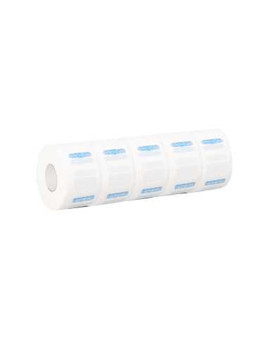Colarinho de papel para cabeleireiro 5 peças branco