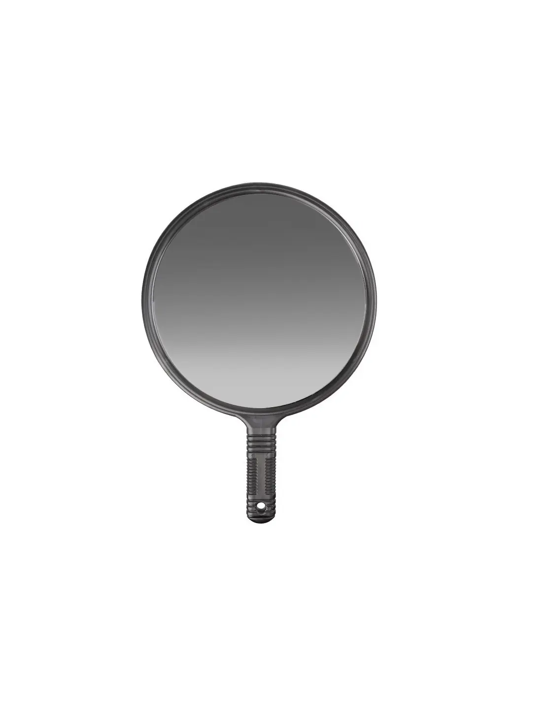 Round hairdressing mirror with handle q-35