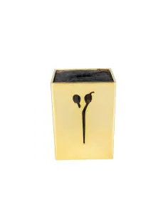 Support pour ciseaux de coiffure or lot de 2