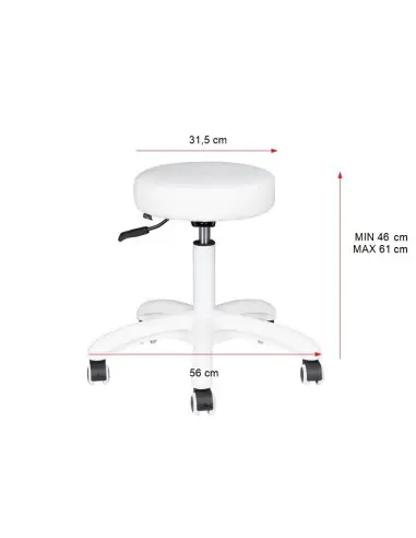 Associate Article 134993 TABORET KOSMETYCZNY AM-303-2 CZARNY