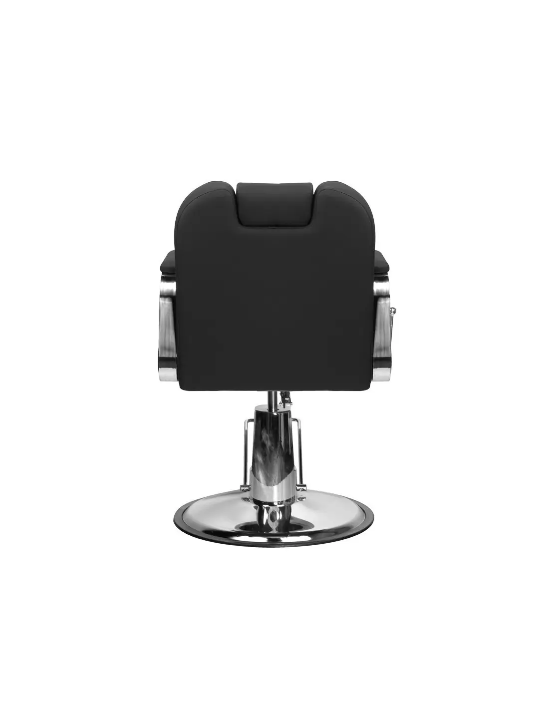 RUFO schwarzer Friseurstuhl {attributes}