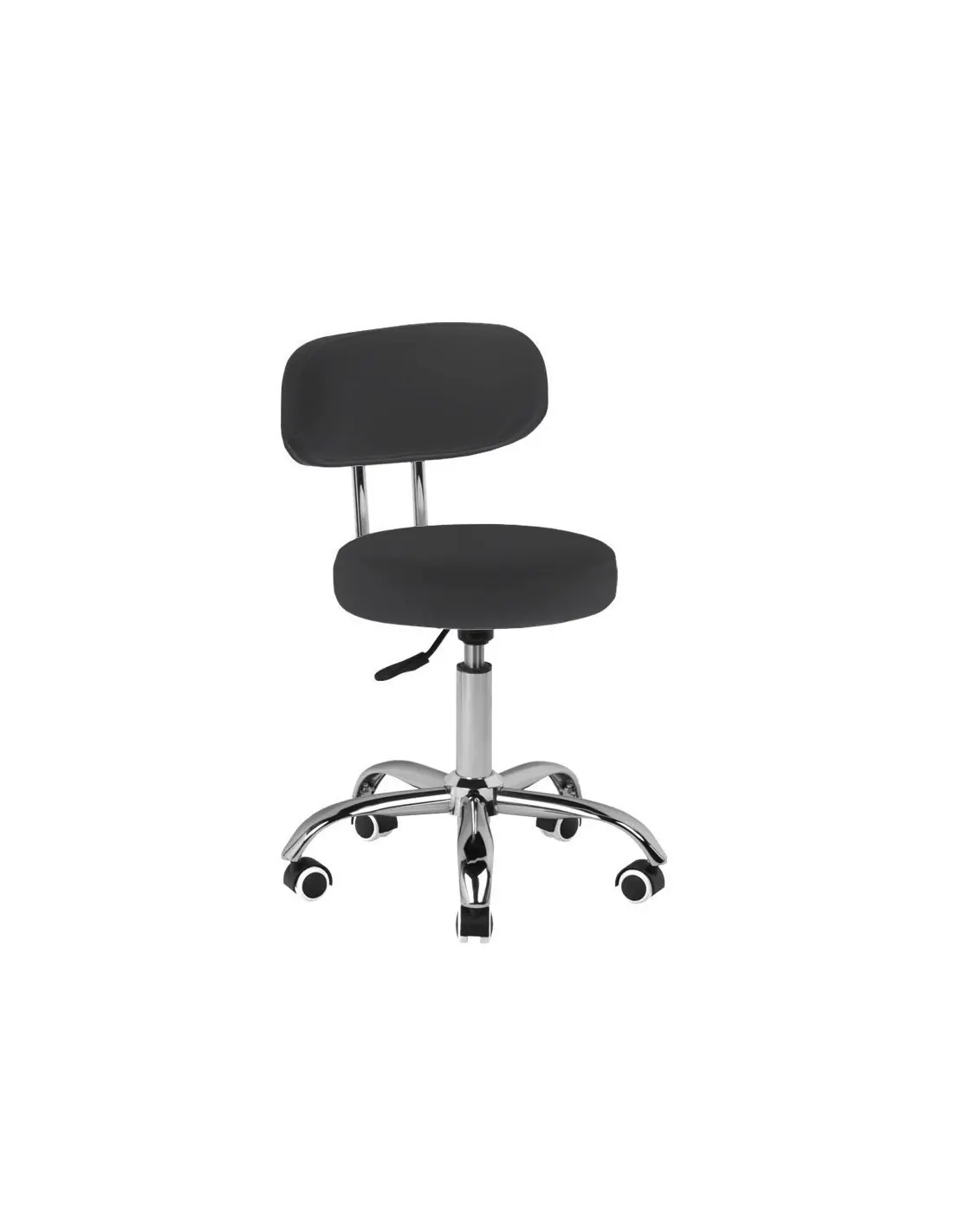 TABORET KOSMETYCZNY DO PEDICURE A-007 CZARNY