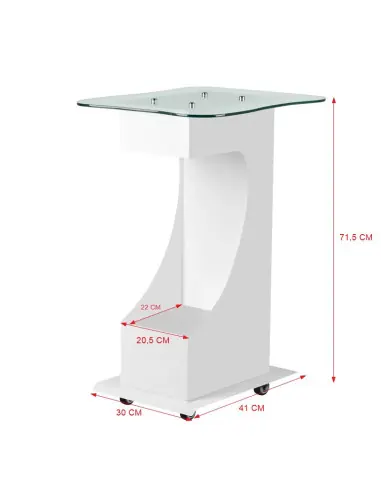 Cosmetic table for device 083