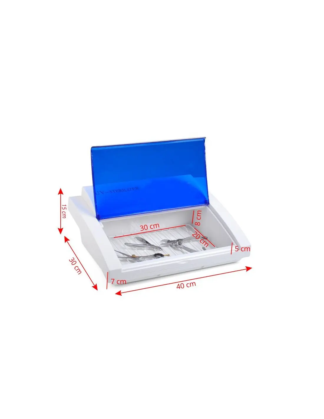 Blauer UV-C-Sterilisator