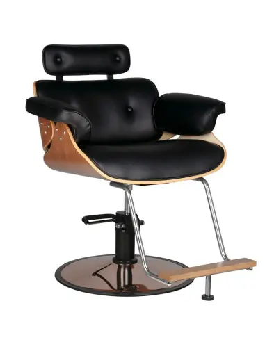 Sillón de estilo Florence nogal negro 