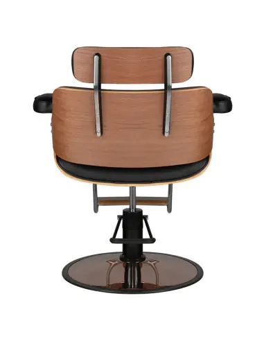 Florence black walnut hairdressing chair {attributes}