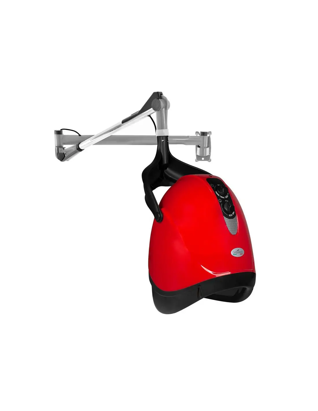 Haartrockner am Arm dx-w rot