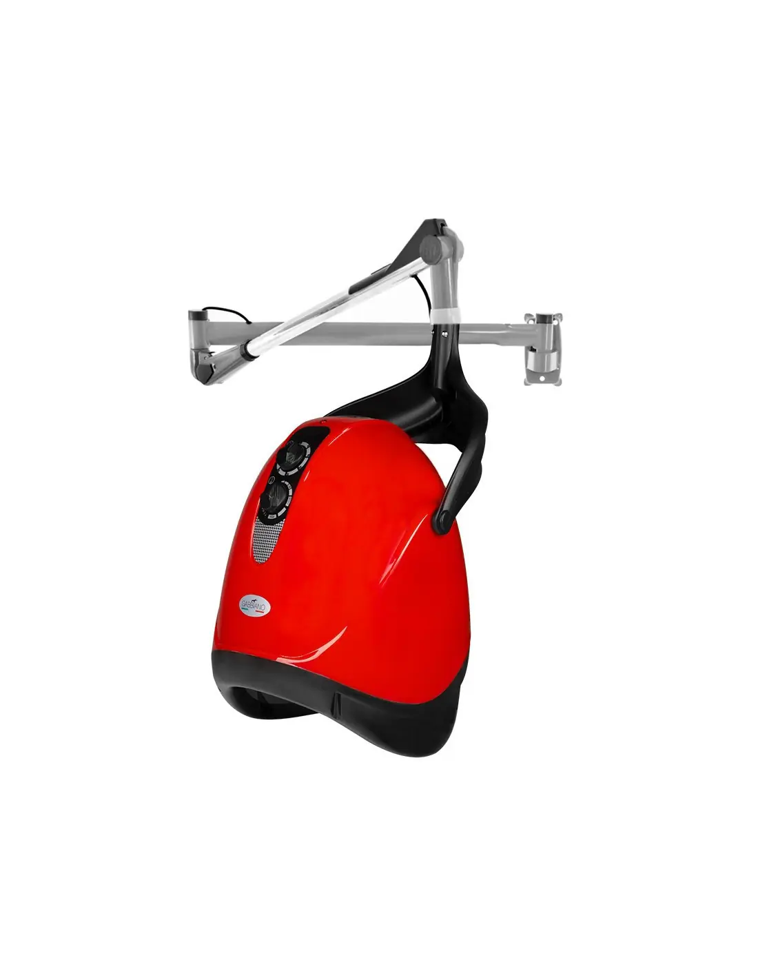 Haartrockner am Arm dx-w rot