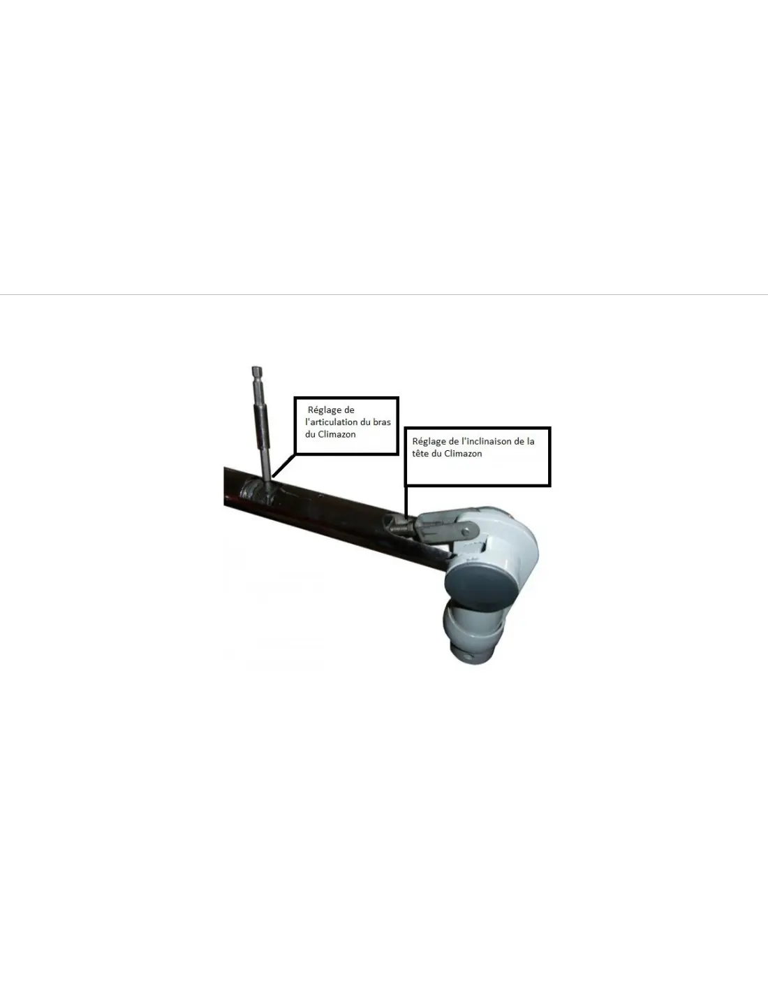 Climazon Infrarothelm am Arm