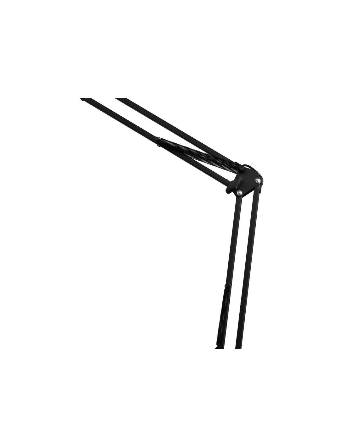 Lámpara de tratamiento led all4light lashes line 2 negra con soporte 