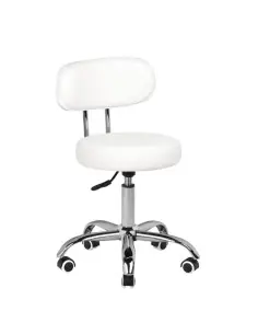 Tabouret à roulettesa-007 blanc