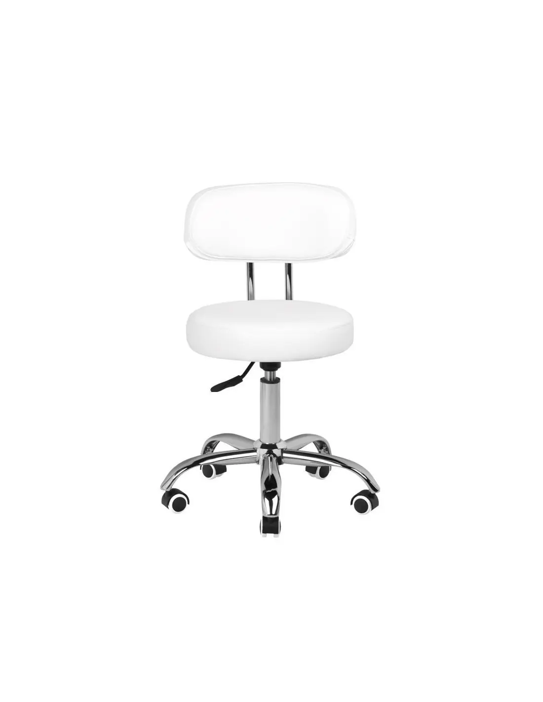 Rollhocker A-007 WEISS