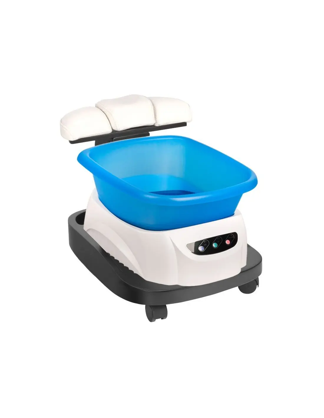 Bacia para banho de pés pedicure 110575 Carrinho com rodas bacia pedicure H123