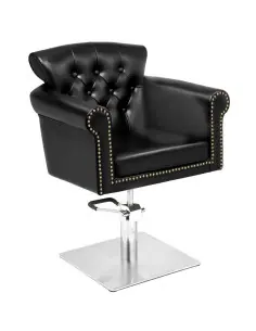 Fauteuil de coiffure berlin noir