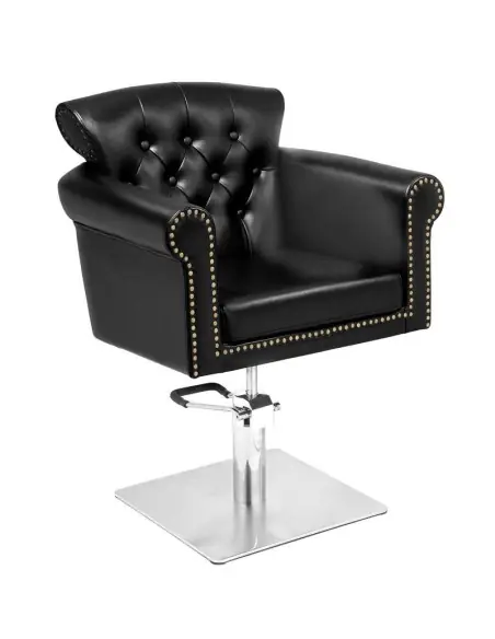 FAUTEUIL DE COIFFURE BERLIN NOIR 