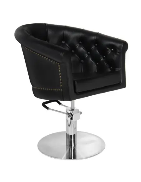 FAUTEUIL DE COIFFURE LONDON NOIR 