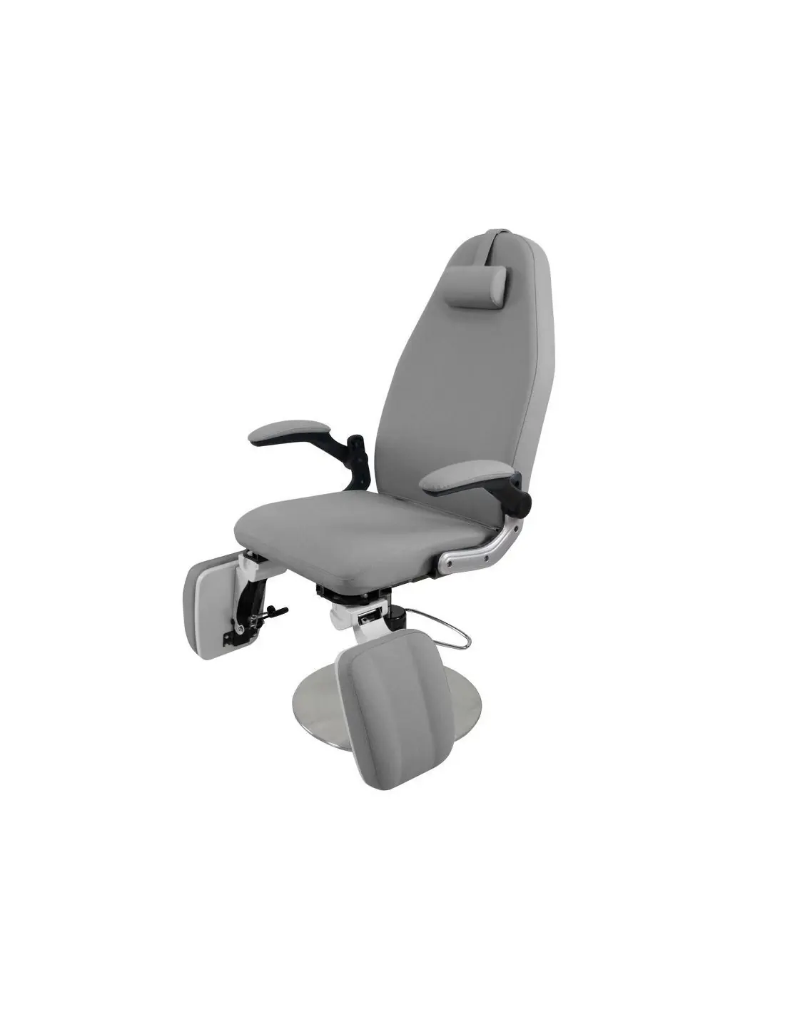 Fauteuils Podologie 112604 CHAISE HYDRAULIQUE PODOLOGIQUE AZZURRO 713A GRIS