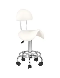 Tabouret cosmetique 6001 blanc
