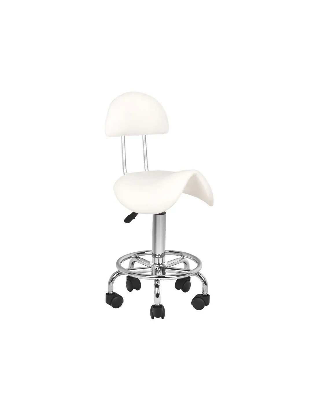 Associate Article 118590 COSMETIC STOOL 6001 WHITE