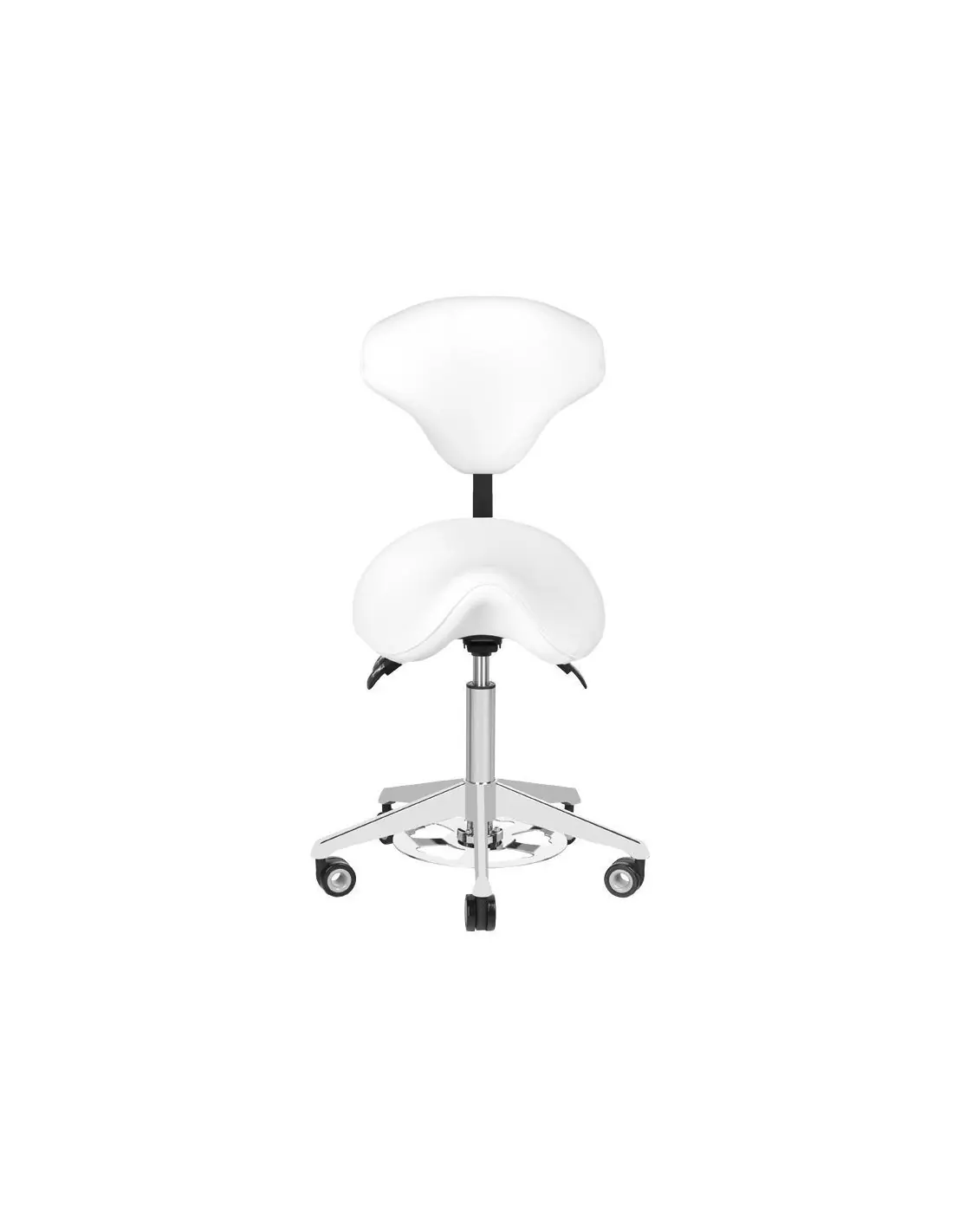 Associate Article 122308 TABOURET COSMETIQUE AZZURRO 037F BUMP-UP BLANC