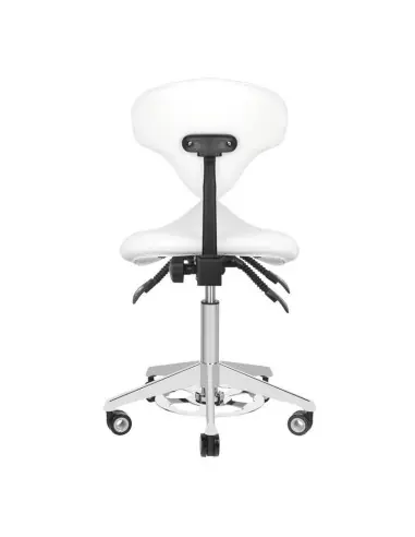 Associate Article 122308 TABOURET COSMETIQUE AZZURRO 037F BUMP-UP BLANC