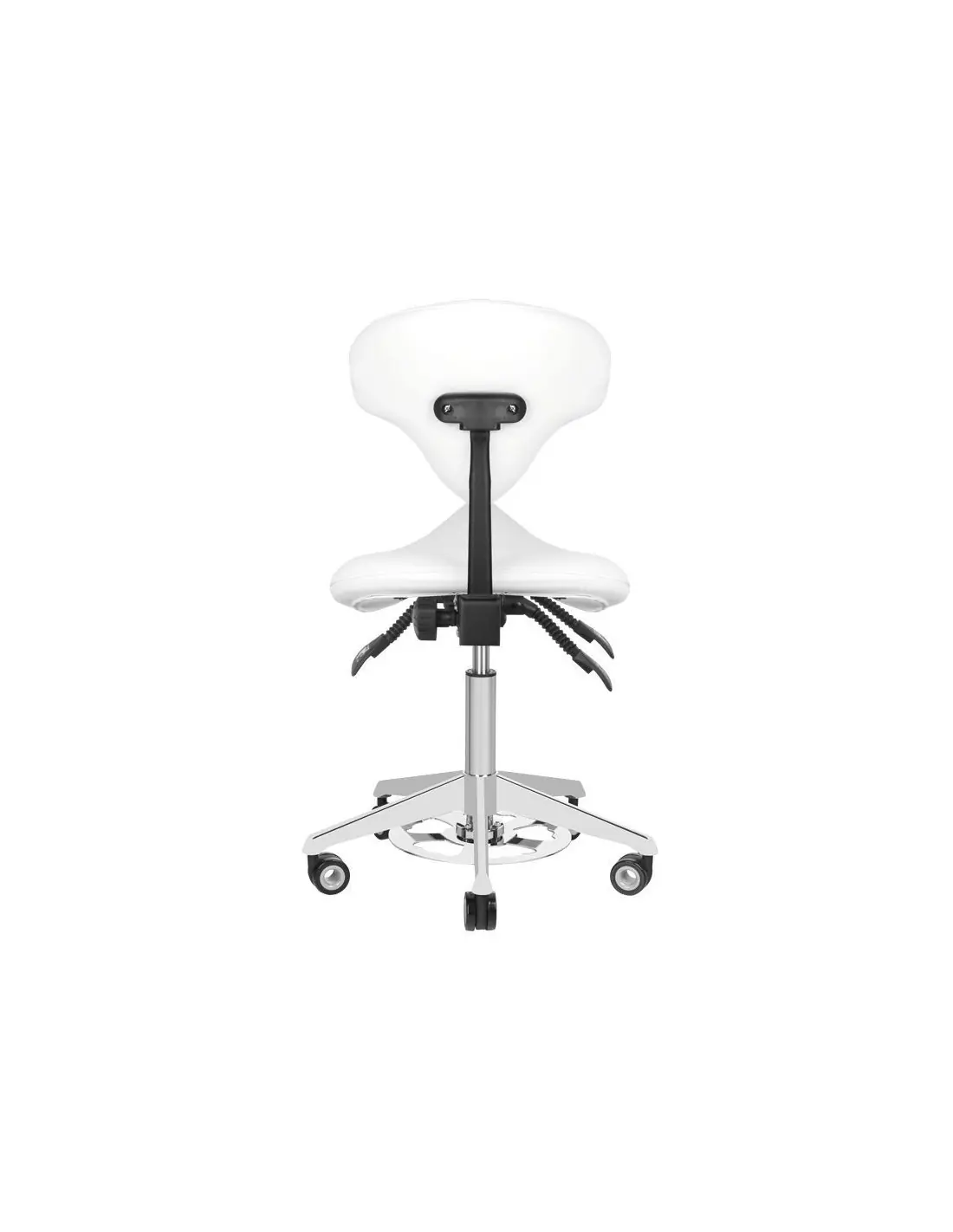 Associate Article 122308 TABOURET COSMETIQUE AZZURRO 037F BUMP-UP BLANC