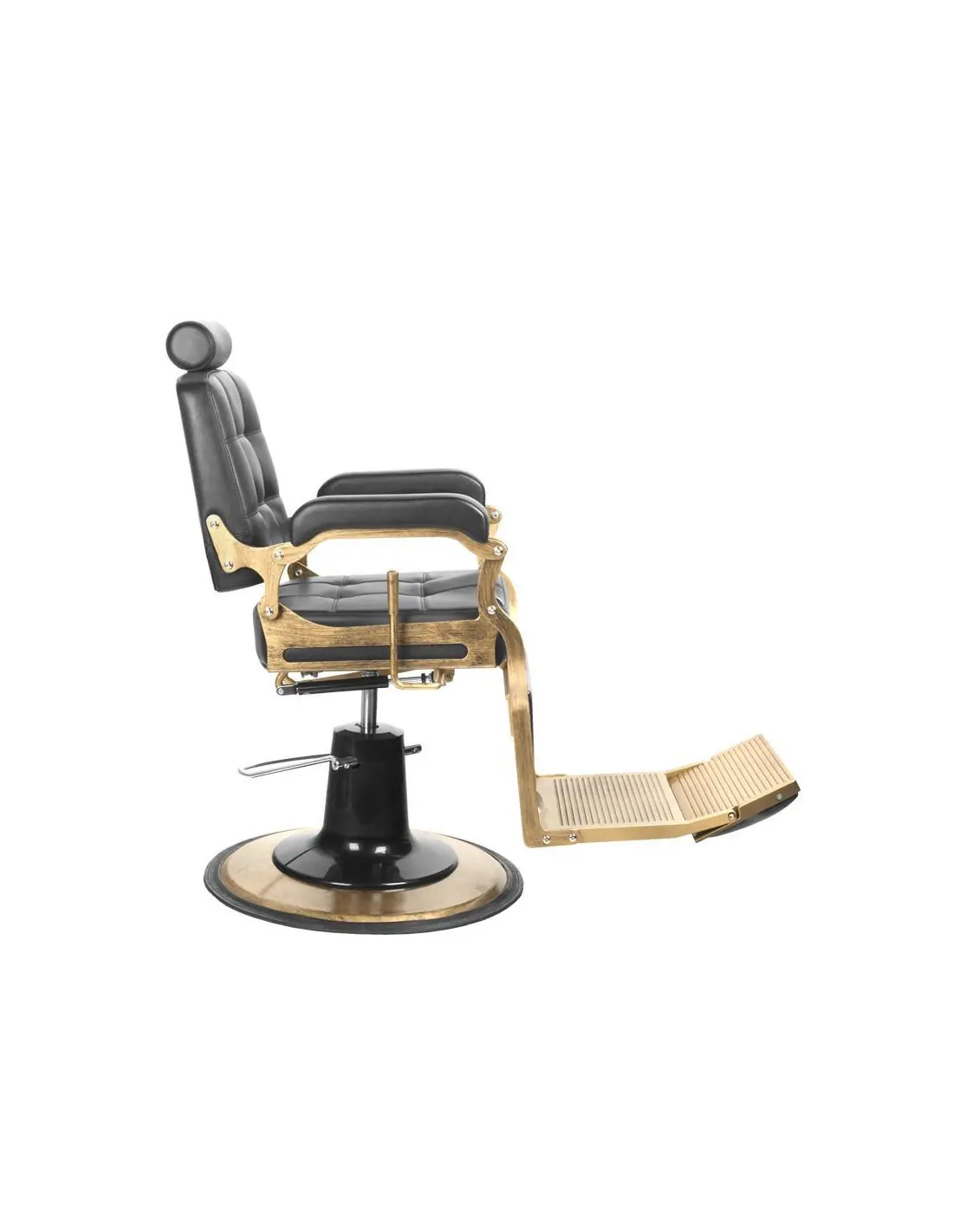 Poltrona da barbiere BOSS Obsidian – Nero intenso e Performance Pro