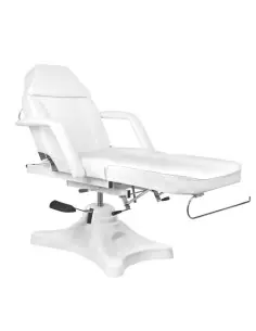 Fauteuil d'esthétique hydraulique blanc 234d