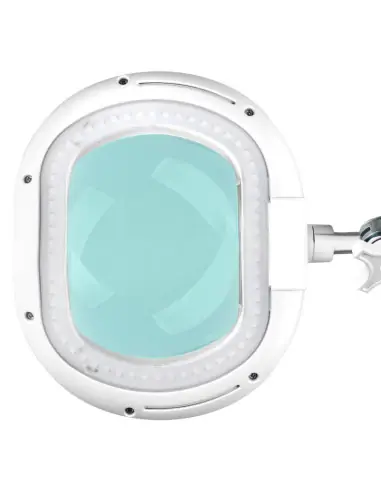 Lupa elegante 6028 lampada 60 led smd 5d con supporto regolatore intensità luminosa 
