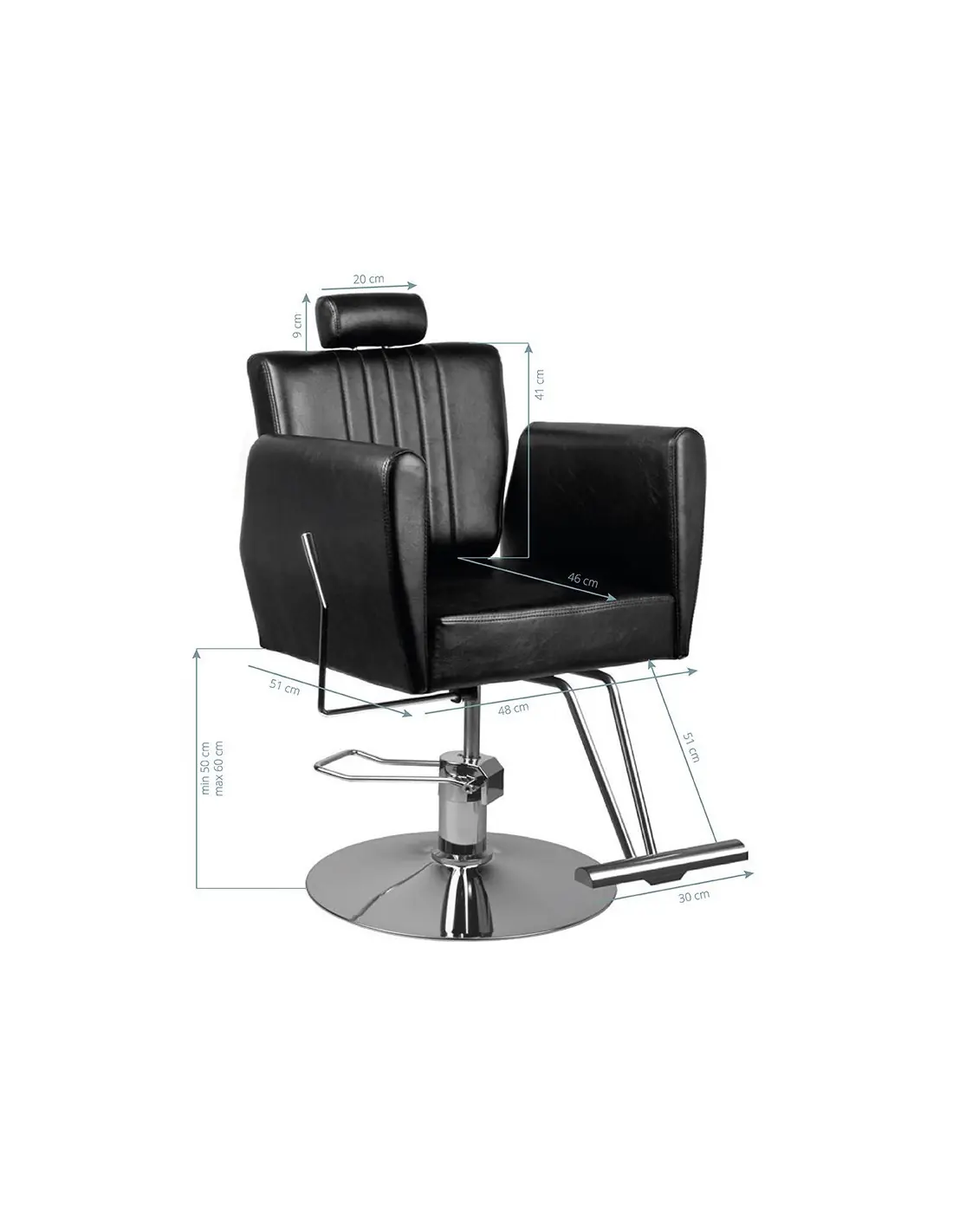 Burgos kapper kappersstoel 