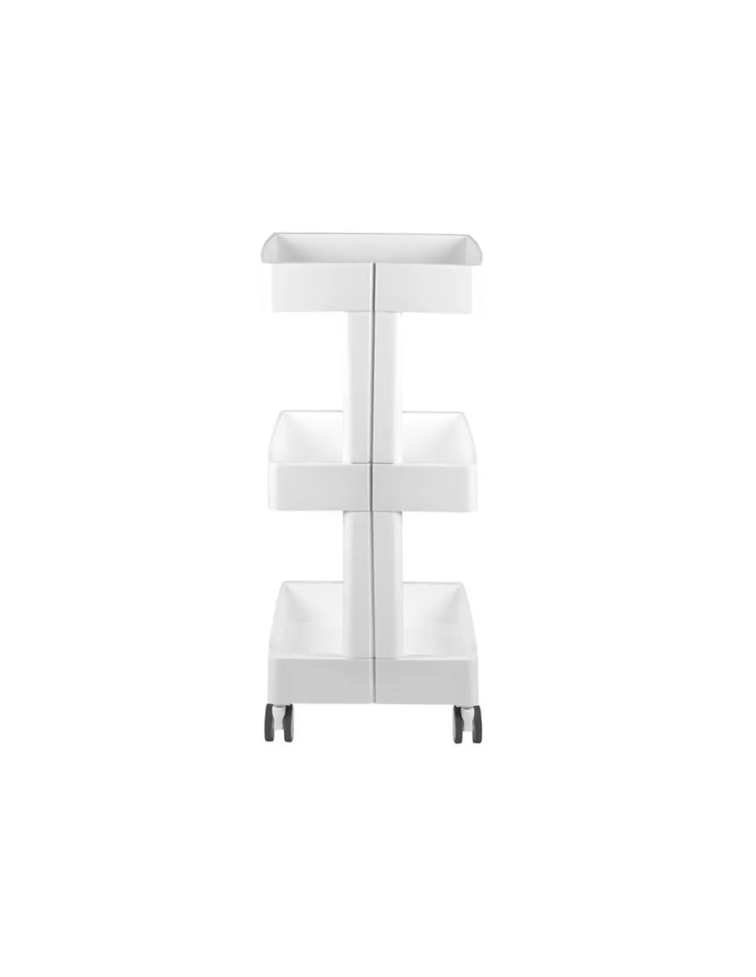 Trolley per cosmetici 084 bianco 