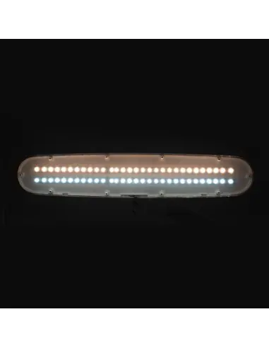 Elegante ed elegante led workshop 801-tl con supporto regolatore di intensità e colore bianco 
