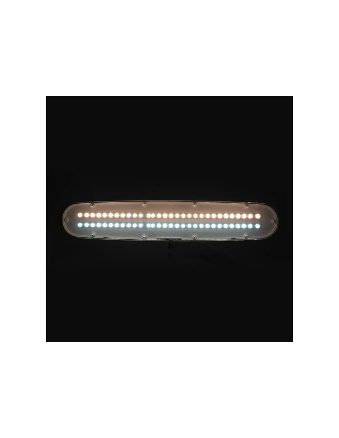 Elegante ed elegante led workshop 801-tl con supporto regolatore di intensità e colore bianco 