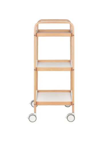 HS09 Kosmetiktisch aus Holz - weiß