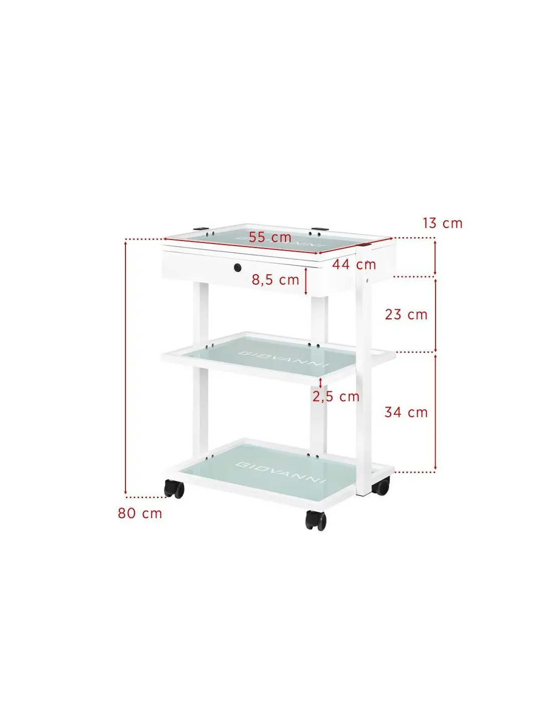 Kosmetiktisch Typ 1040a Giovanni
