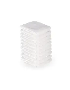 Asciugamano in microfibra 73x40cm 10pz bianco