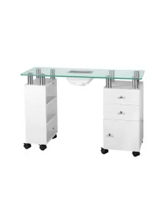 Vacuum glass manicure table