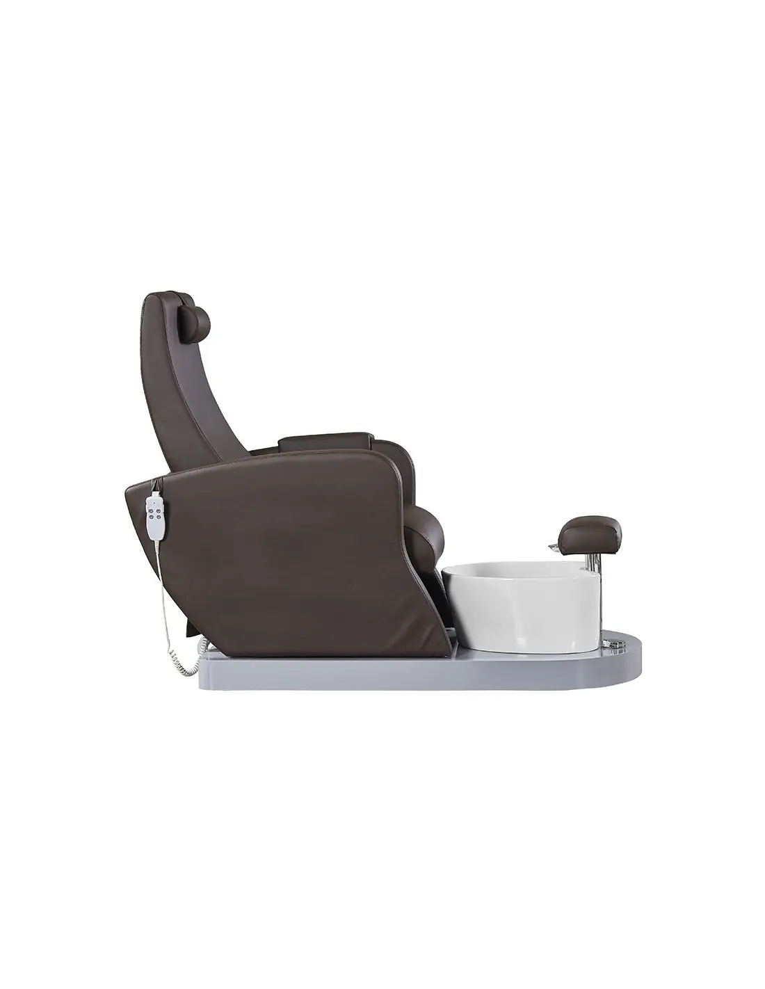 Fauteuil Pédicure Spa Massant 127546 Fauteuil spa pour pédicure marron