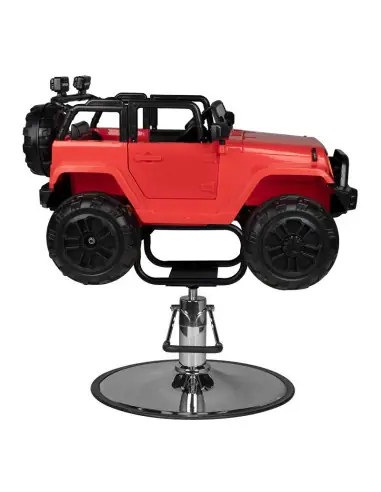 Corte de cabelo infantil, carro SUV infantil