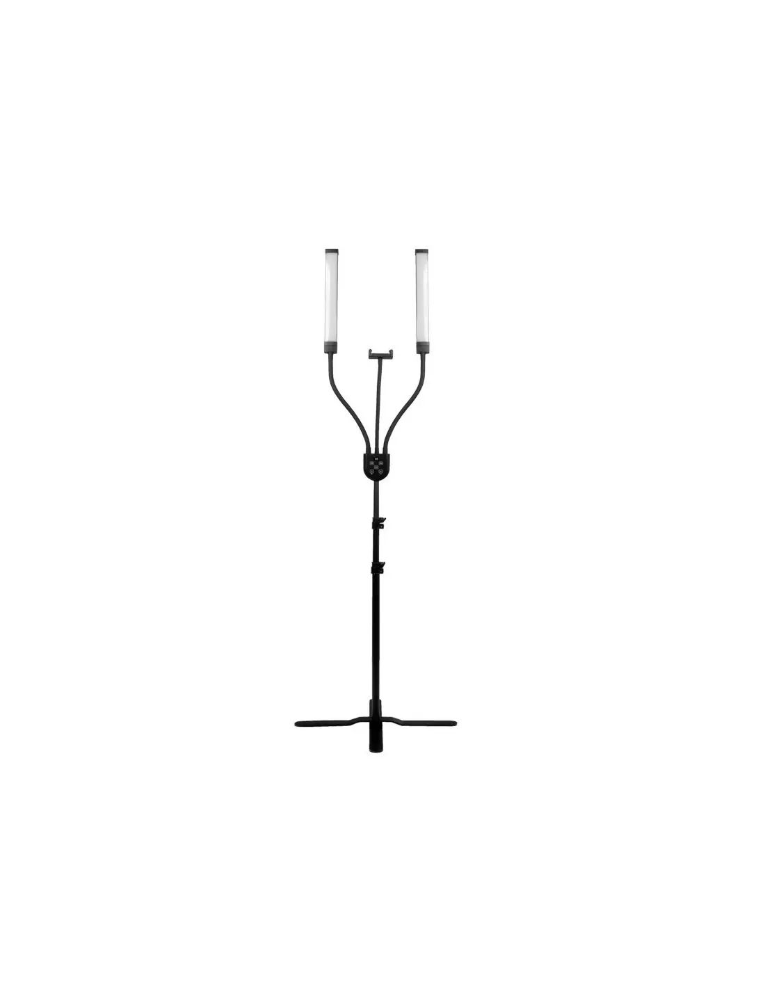 Ring Light professionnelle 126603 LAMPE LED RING LIGHT MAQUILLAGE ET CILS POLLUKS IV TYPE MSP-MJ-02 NOIR AVEC TÉLÉCOMMANDE