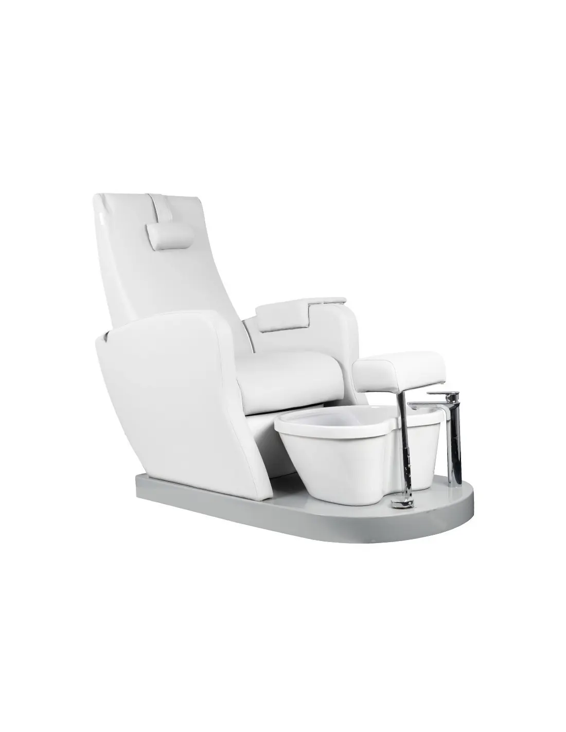 Fauteuil Pédicure Spa Massant 132919 FAUTEUIL SPA POUR PÉDICURE BLANC