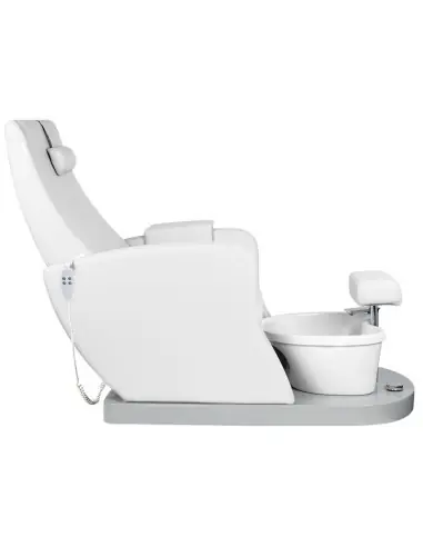 Fauteuil Pédicure Spa Massant 132919 FAUTEUIL SPA POUR PÉDICURE BLANC